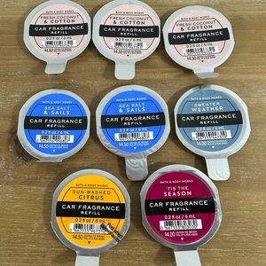 Bath and Body Works Car Fragrance Refills x8